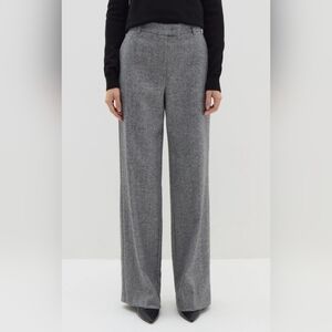 Stefanel Charcoal Wide Leg / Palazzo Style Trousers  - US Size 8 **NEW PRICE**